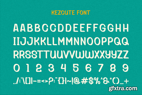 Kezcute - Playful & Travel Font KD9KJQW Kezcute - Playful & Travel Font KD9KJQW