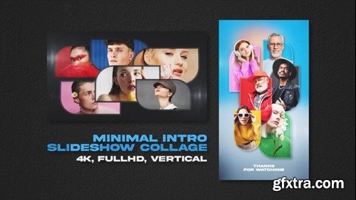 Videohive Minimal Intro Slideshow Collage 55358438 Videohive Minimal Intro Slideshow Collage 55358438