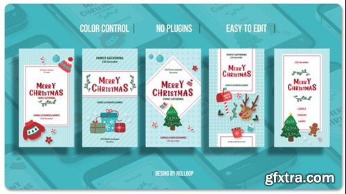 Videohive Merry Christmas Stories V2 55355286 Videohive Merry Christmas Stories V2 55355286