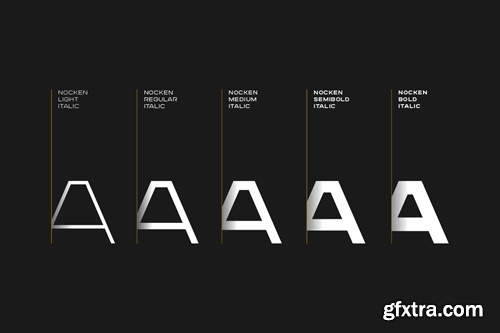 Nocken Display sans-serif Family Font RC6A7X2 Nocken Display sans-serif Family Font RC6A7X2