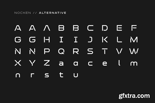 Nocken Display sans-serif Family Font RC6A7X2 Nocken Display sans-serif Family Font RC6A7X2