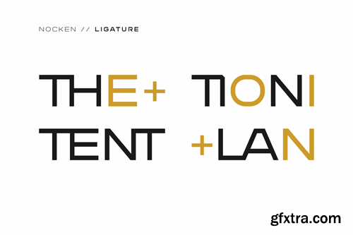 Nocken Display sans-serif Family Font RC6A7X2 Nocken Display sans-serif Family Font RC6A7X2