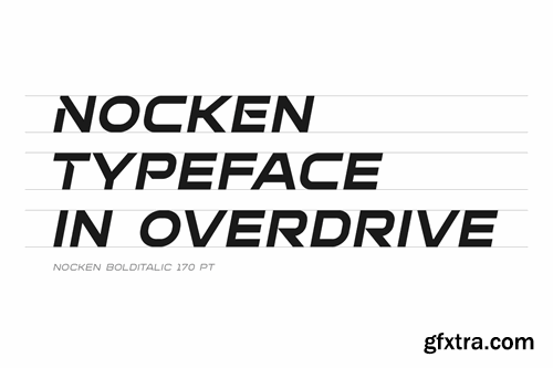 Nocken Display sans-serif Family Font RC6A7X2 Nocken Display sans-serif Family Font RC6A7X2
