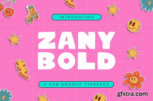ZanyBold Display Font KTNZKE7 ZanyBold Display Font KTNZKE7