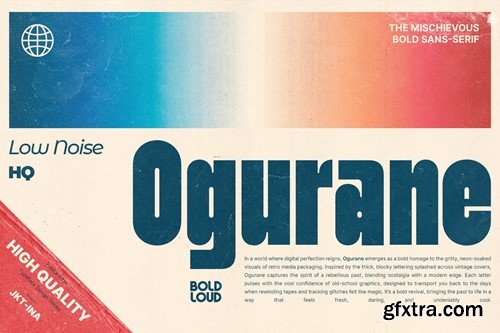 Ogurane - Retro Bold Fonts UW5EGCW Ogurane - Retro Bold Fonts UW5EGCW