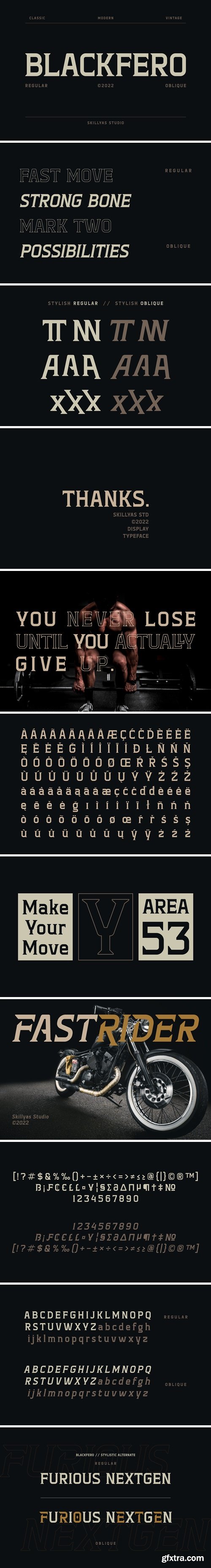 CM - Blackfero Vintage Serif Font 14474295 CM - Blackfero Vintage Serif Font 14474295