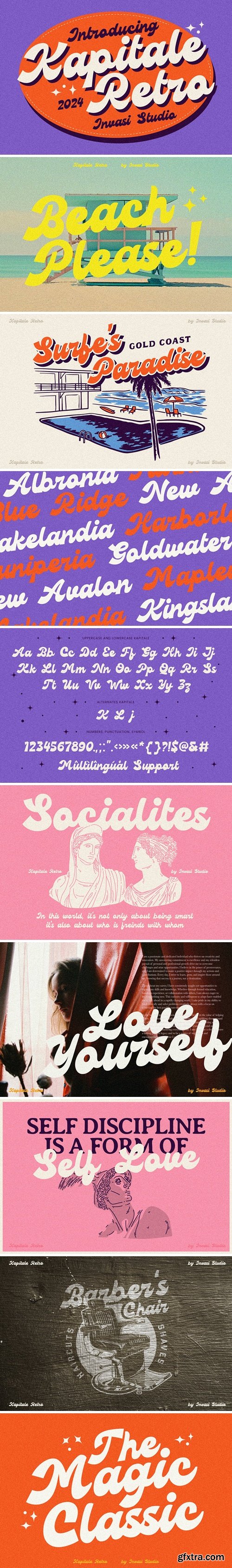 CM - Kapitale - Groovy retro script 289547927 CM - Kapitale - Groovy retro script 289547927