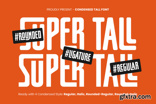 Super Tall - Condensed Tall Font GWYZSLW Super Tall - Condensed Tall Font GWYZSLW