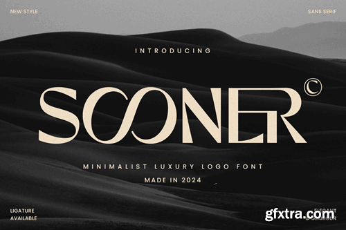Sooner - Minimalist Luxury Logo Font SN5FCVP Sooner - Minimalist Luxury Logo Font SN5FCVP
