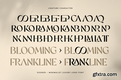 Sooner - Minimalist Luxury Logo Font SN5FCVP Sooner - Minimalist Luxury Logo Font SN5FCVP