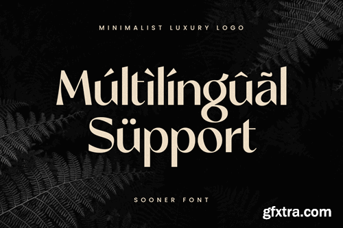 Sooner - Minimalist Luxury Logo Font SN5FCVP Sooner - Minimalist Luxury Logo Font SN5FCVP