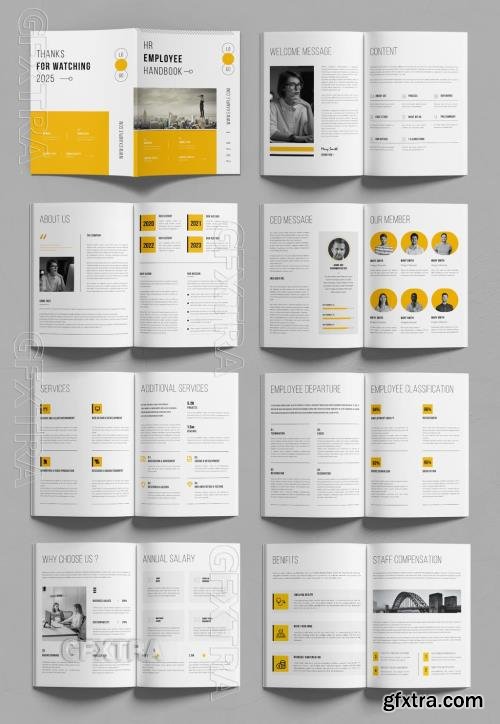 HR Employee Handbook Template Design Layout 781491682 HR Employee Handbook Template Design Layout 781491682