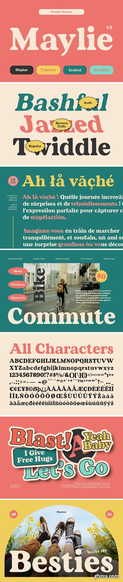 CM - CS Maylie &ndash; Retro Font 289629662