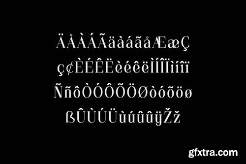 Granodipta Classic Serif Font YAV8PT8