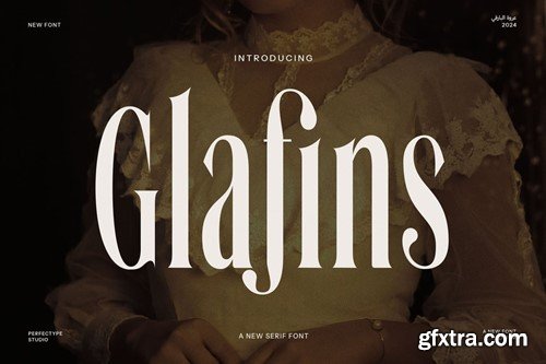Glafins Stylish Serif Font SHPADGK