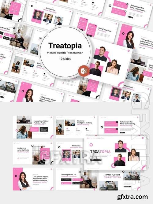 Treatopia - Mental Health Powerpoint LFW63T9