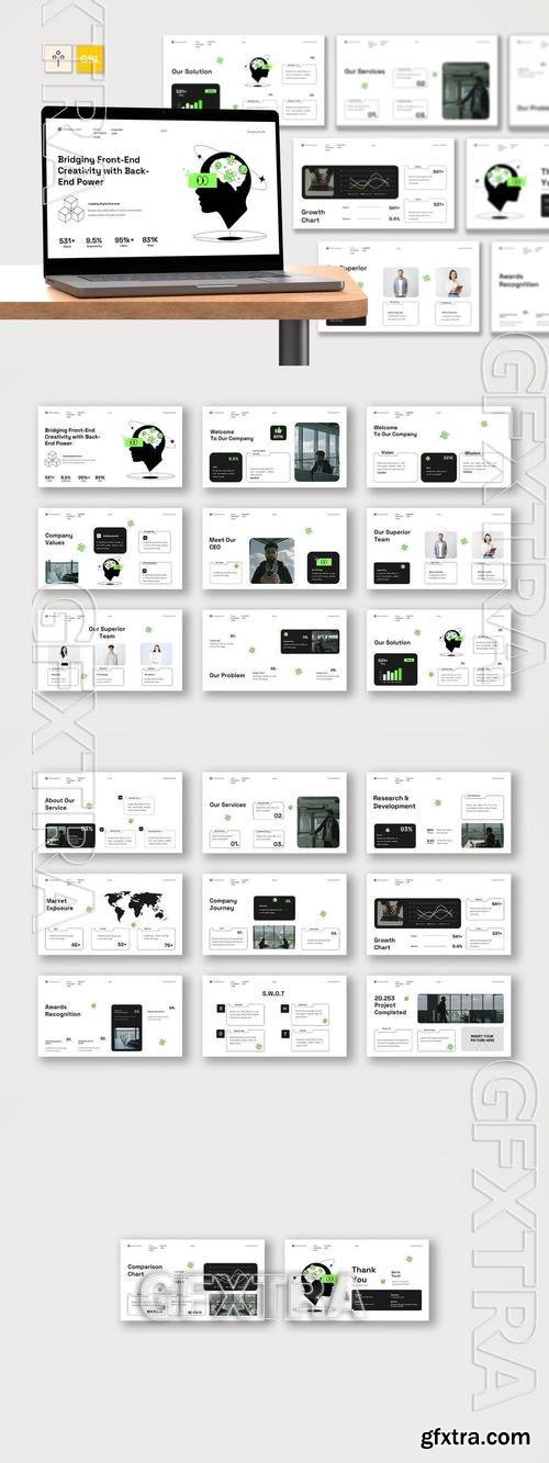 Modern Full-stack Developer Company Profile 001 BSS4LBK Modern Full-stack Developer Company Profile 001 BSS4LBK