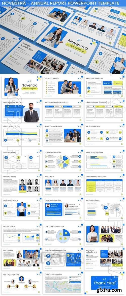 Noventra - Annual Report Powerpoint Template WFJTNRV Noventra - Annual Report Powerpoint Template WFJTNRV