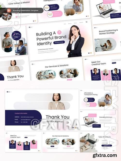 Branding Strategy Presentation PowerPoint S3TQYMQ