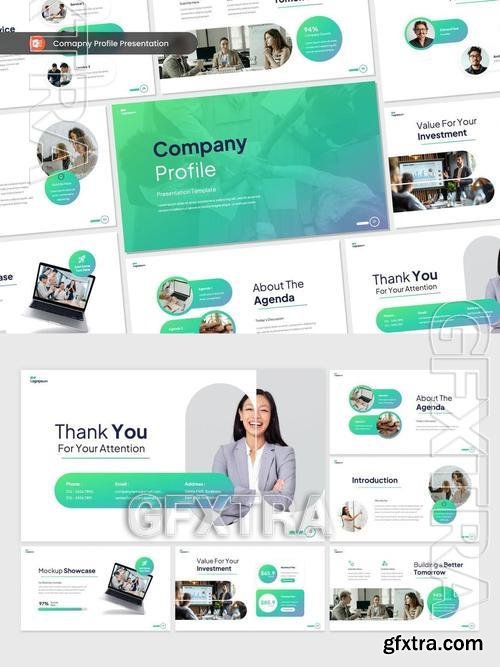 Company Profile Presentation PowerPoint S5PGVKN