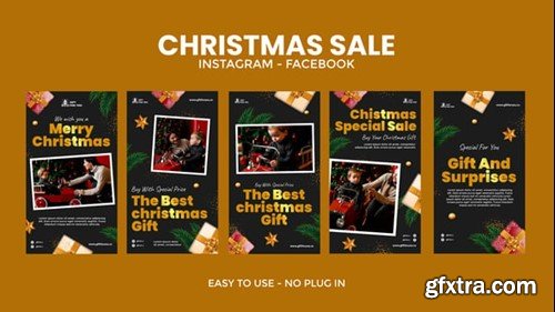 Videohive Christmas instagram stories 55417077 Videohive Christmas instagram stories 55417077