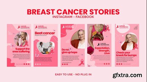 Videohive Breast Cancer Instagram Stories 55416860 Videohive Breast Cancer Instagram Stories 55416860