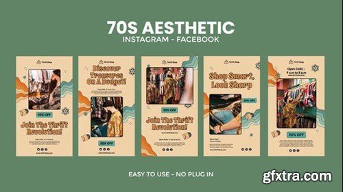 Videohive 70s Aesthetic Instagram Stories 55416571 Videohive 70s Aesthetic Instagram Stories 55416571