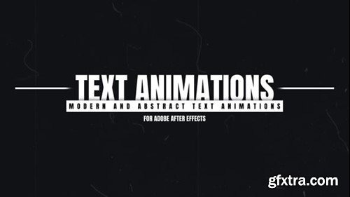 Videohive Text Animations 55396604 Videohive Text Animations 55396604