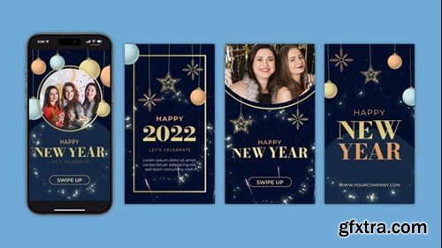Videohive Happy New Year Instagram Stories 55398968 Videohive Happy New Year Instagram Stories 55398968