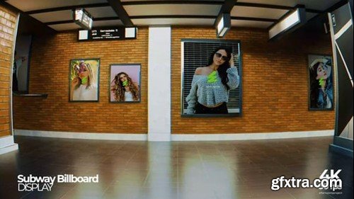 Videohive Subway Billboard Mockup 55408731 Videohive Subway Billboard Mockup 55408731