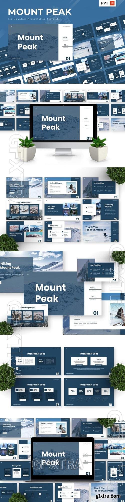 Mount Peak - Mountain Powerpoint Templates VEZVX87 Mount Peak - Mountain Powerpoint Templates VEZVX87