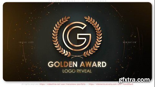 Videohive Golden Award - Initial Logo 55457563 Videohive Golden Award - Initial Logo 55457563
