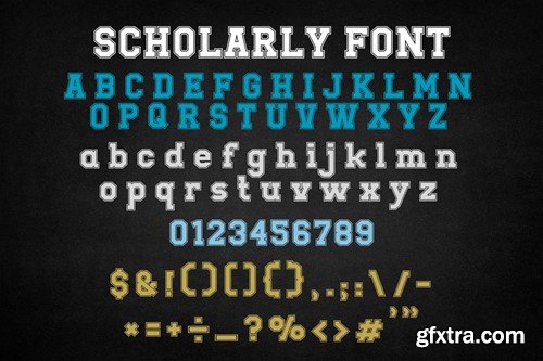 Scholarly Font VKB8PDG