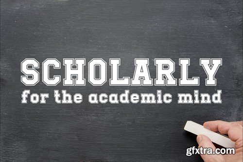 Scholarly Font VKB8PDG