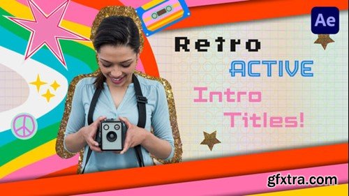 Videohive Retro Active Title Intro 55482293 Videohive Retro Active Title Intro 55482293