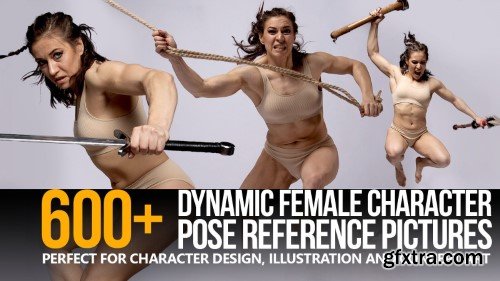 Grafit Studio - 600+ Dynamic Female Pose Reference Pictures