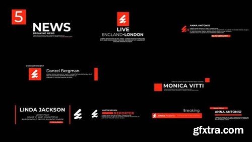 Videohive News Lower Thirds V.7 54074787 Videohive News Lower Thirds V.7 54074787