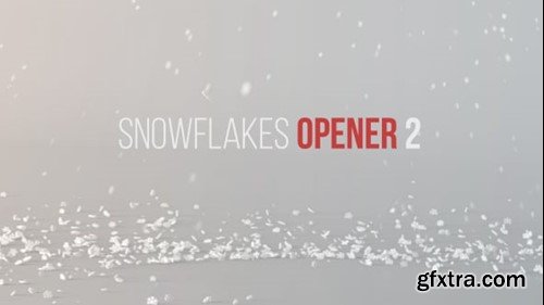 Videohive Snowflakes Opener 2 19119865 Videohive Snowflakes Opener 2 19119865