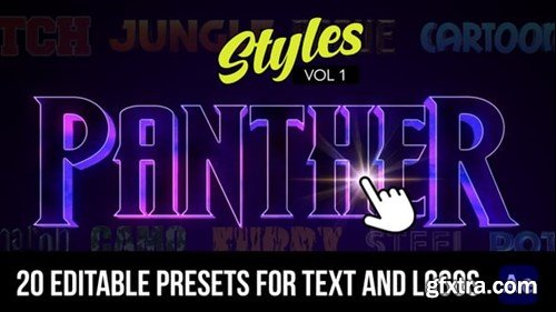 Videohive AE Cinematic Styles 55216286 Videohive AE Cinematic Styles 55216286