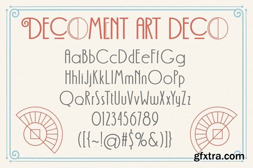 Decoment Font CD24YWC