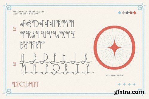 Decoment Font CD24YWC