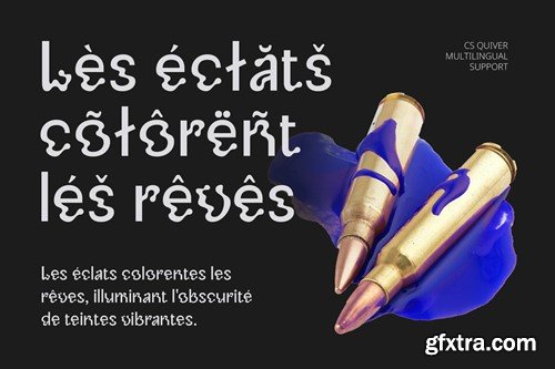 Quiver – Trippy Font 4T3JM75