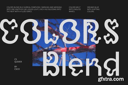 Quiver – Trippy Font 4T3JM75