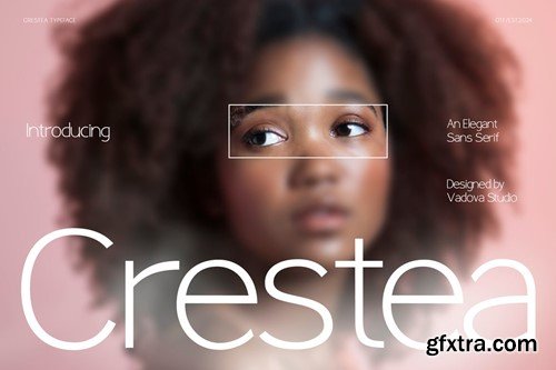 Crestea Elegant Sans Serif Font VWLMZC5