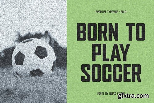 Sportize - Bold condensed sports fonts family EQ6PLRP