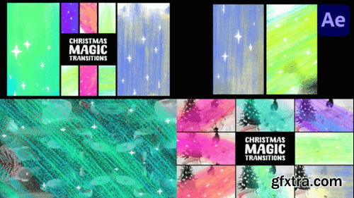 Videohive Christmas Magic Seamless Transitions for After Effects 55421600 Videohive Christmas Magic Seamless Transitions for After Effects 55421600
