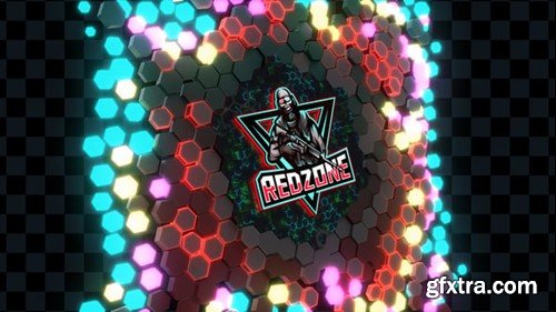 Videohive Hex Wall Logo Transition 39003671 Videohive Hex Wall Logo Transition 39003671