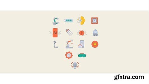 Videohive Artificial Icons vol. 2 55525849 Videohive Artificial Icons vol. 2 55525849