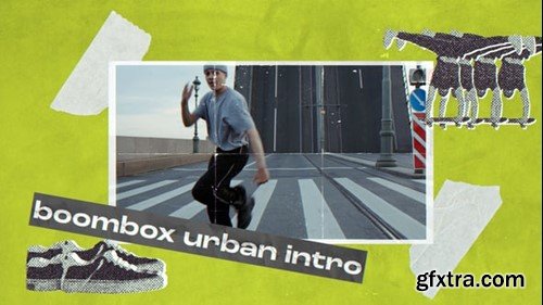 Videohive Boombox - Urban Intro 55517317 Videohive Boombox - Urban Intro 55517317