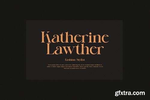 Galgin Elegant Serif Font 8536D4C